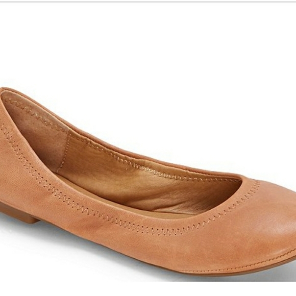 lucky brand tan flats